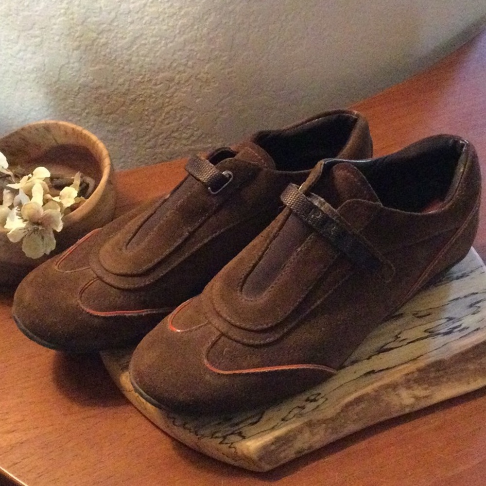 Prada sport suede sneaker